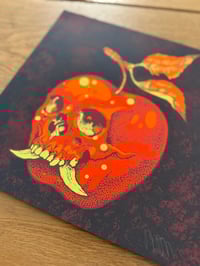 Image 2 of Apple Skull mini print 