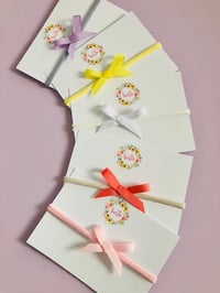 Image 1 of Dainty bow headband 