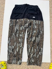 Image 3 of PRO CLUB / WOODLAND CAMO HYBRID PANTS (34-42)