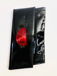 Image 3 of  Patent Leather Asymmetrical Clutch