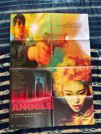 Original 1995 Wong Kar Wai "Fallen Angels" A1 poster