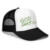 Foam trucker with green wording 