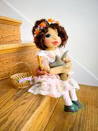 Image 2 of FLORENCE Custom Waldorf heirloom doll (Med/Lrg)