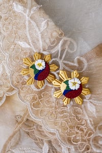 Image 1 of OG Philippine Sun Earrings (Dangle or Studs) 