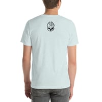 Image 13 of Artbot Alien Bent Back Light-Colored Unisex t-shirt