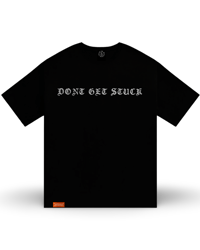 DGS embroidered Tee In Black