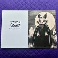 Image 5 of Vampire Rabbit of Newcastle, Folklore Greeting Card