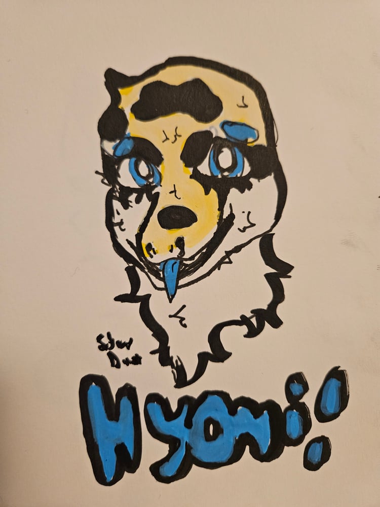 Image of Fursona badge comission (regular)