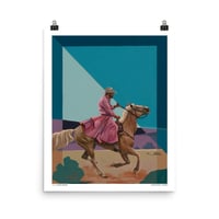 Image 2 of Lone Rider - 16x20" open edition