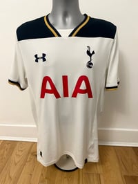 Image 2 of Tottenham Hotspur “KANE 10” 2016/17 Home Shirt + PL patches (L)