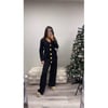 Black 5 Gold Button Co Ord 