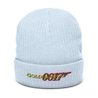 Image 5 of GoldenArm 0017 Ribbed knit beanie