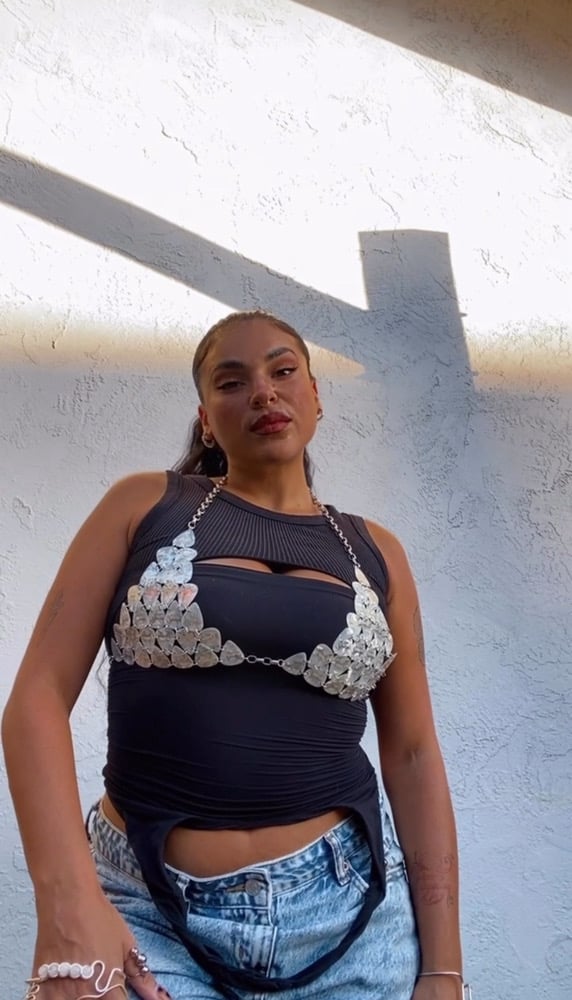 Image of Fender Guitar Pick Bralette/Apron (Pre-Order)