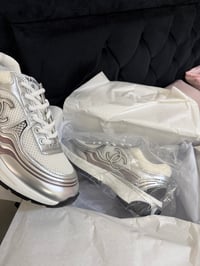 Image 1 of Chanel runners metallic 