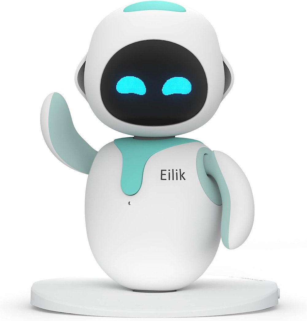 Image of Eilik - Cute Robot Pets Toys with Abundant Emotions, Animations & Mini-Games, Your Perfect Desk Touc