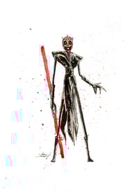 Image 15 of COMPLETE Tim Burton Star Wars Mystery 17 Print Set