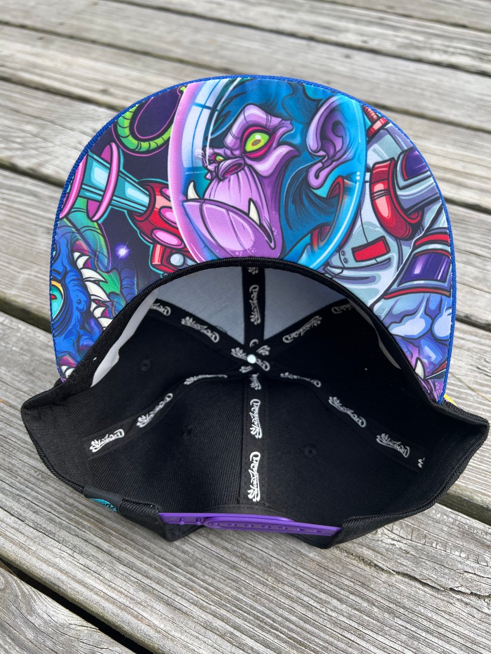 The Space Monkey Snapback