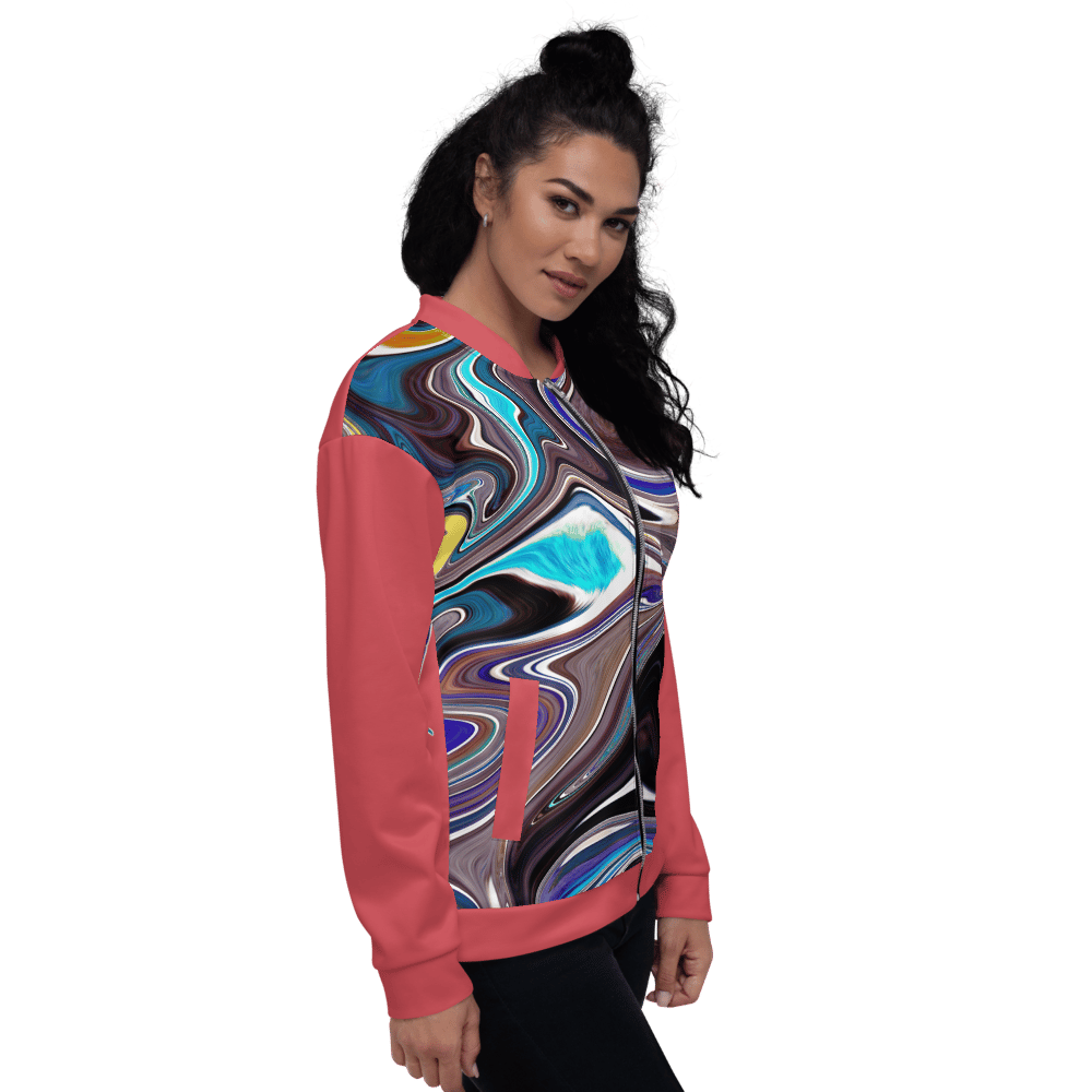 Image of Blue Penguins Art-Space Unisex Bomberjacke Mandy