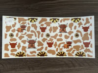 Image 15 of highland cows decals 