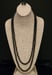 Image of Black Beaded Necklace Set 