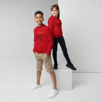 Image 8 of Uzio Youth Crew Neck Sweatshirt – Graffiti Style Edition