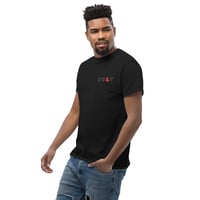 Image 5 of Ugly Heart Unisex Tee- Black/Black