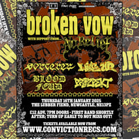 Image 1 of BROKEN VOW (USA) @ The Lubber Fiend 16.01.25