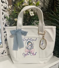 Image 2 of East Coast Oyster Club Tote - Small/White