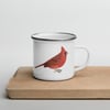 Enamel Mug: Cardinal