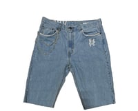 Image 1 of V.V.S. Blue Denim “Jorts”