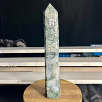 Image 1 of Moss Agate Statement Tower (62A)