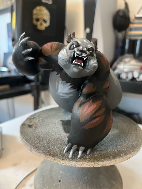 Image of Panda King II CUSTOM - Heavy Resin Figure