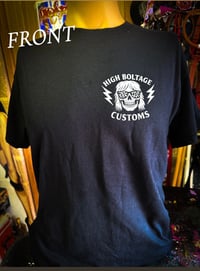 Image 1 of Leopard skull t shirt