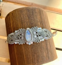 Image 4 of Moonstone Macrame Bracelet