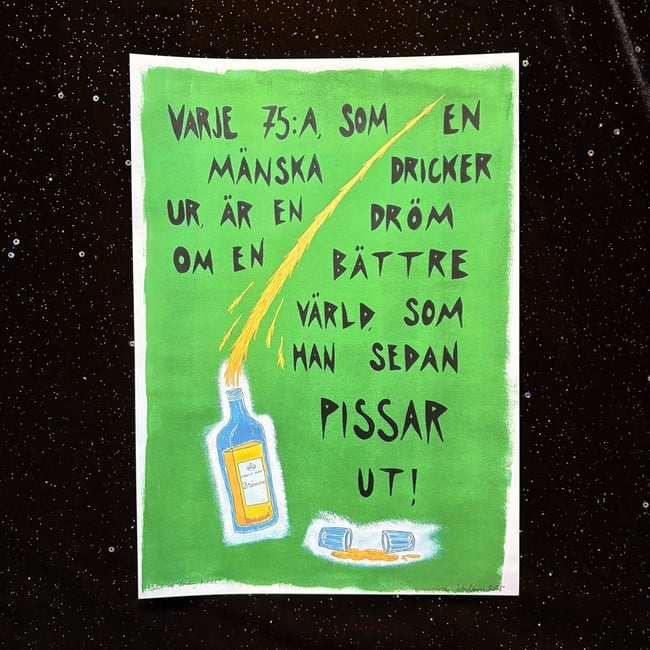 Print - Sent en lördagkväll