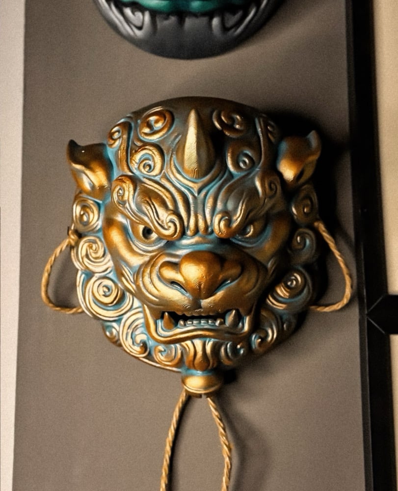 Image of Foo dog mask