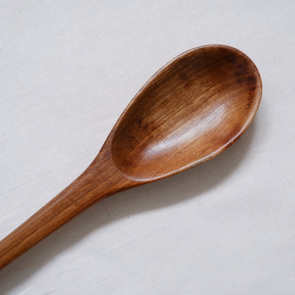 Walnut Rounded Wooden Spoon 