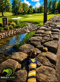 Image 4 of West Virgina WV MOUNTAINEERS custom Golf Club Cover hand knit logo College football fan  g-119fd1cf