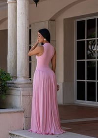 Image 3 of ALL IN LOVE RUCHED MAXI DRESS