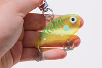 Image 1 of Fishing Lure Frosted Acrylic Charms