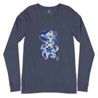 Octopus Girl Redeux Delft LTD ED. Unisex Long Sleeve Tee