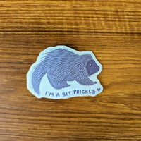 Image 1 of Prickly porcupine sticker