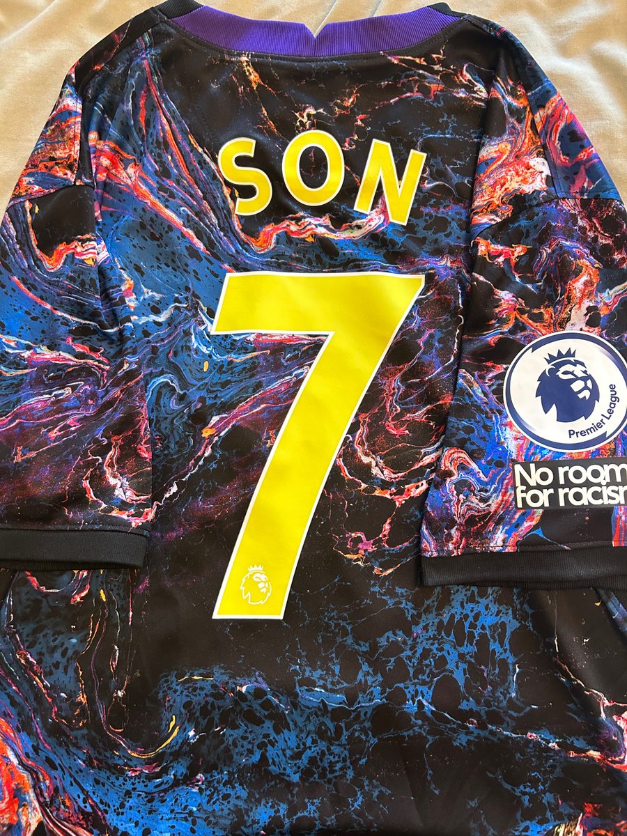 Image of Tottenham “SON 7” 2021/22 Away Shirt + PL patch