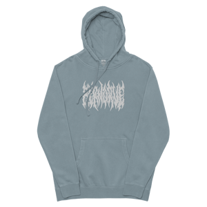 Metal Bernqrue  pigment-dyed hoodie