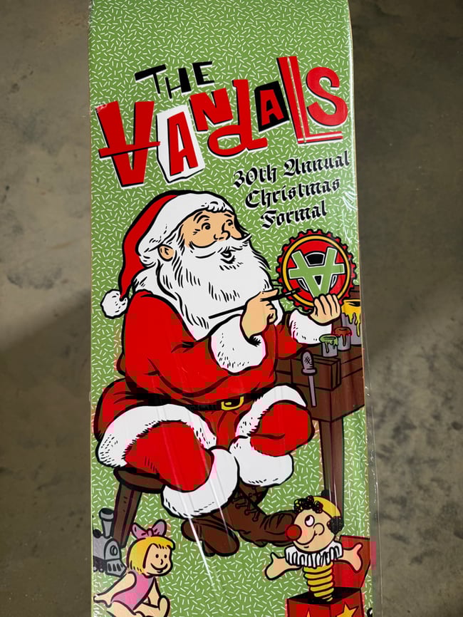 The Vandals - house of blues Christmas Formal 2025 skateboard