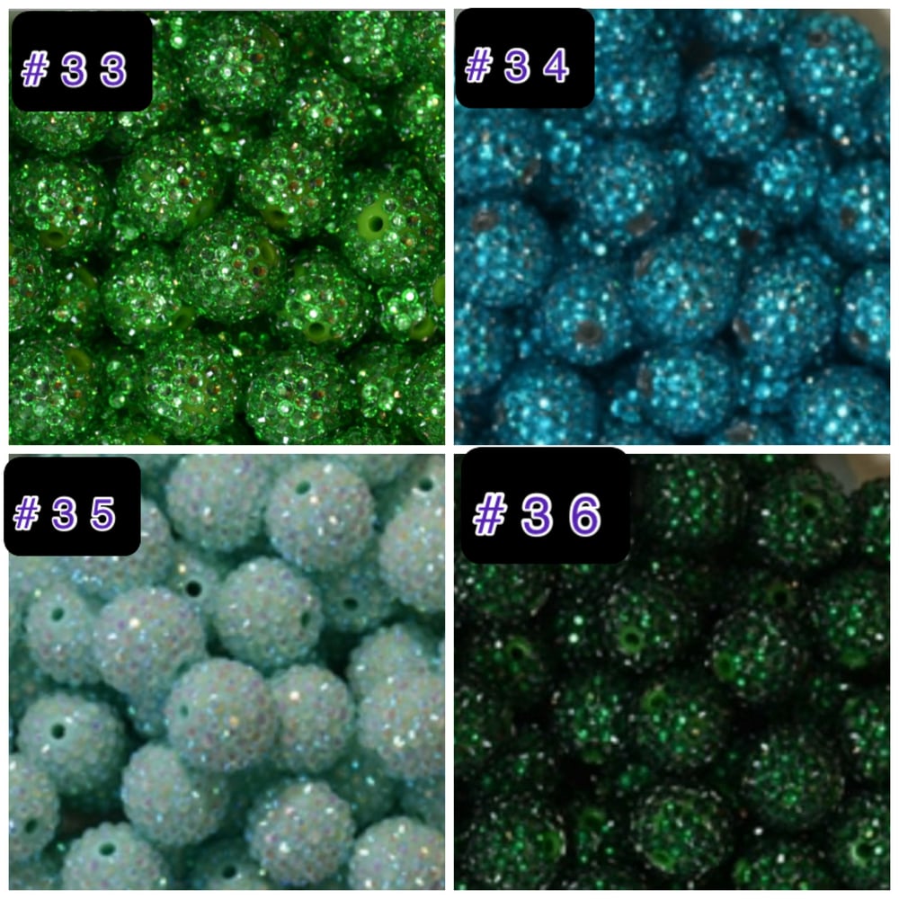 Image of Rhinestone Bead Bags