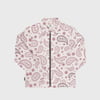 Oversized Tapestry Paisley Jacket (Rust Pink)