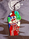 Hand painted ornament - pogo 