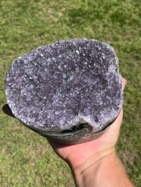 Image 5 of Large Amethyst Cluster With Polished Edges #2575