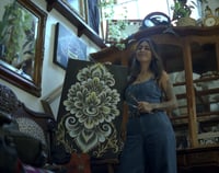 Image 4 of Follow the light CANVAS print 